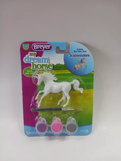 Breyer My Dream Horse UNICORN PAINT & PLAY Stablemates 4217 (NEW)