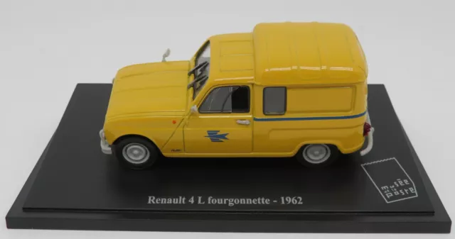 NOREV RENAULT 4 L 4L FOURGONNETTE 1962 POSTES POSTE PTT 1/43 IN blister BOX