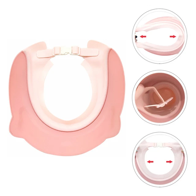Kid Bath Visor Hat Children Protection Cap Baby Shampoo Shower No Stimulation