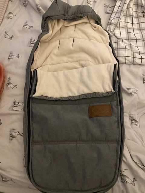joolz grey footmuff cosy toes