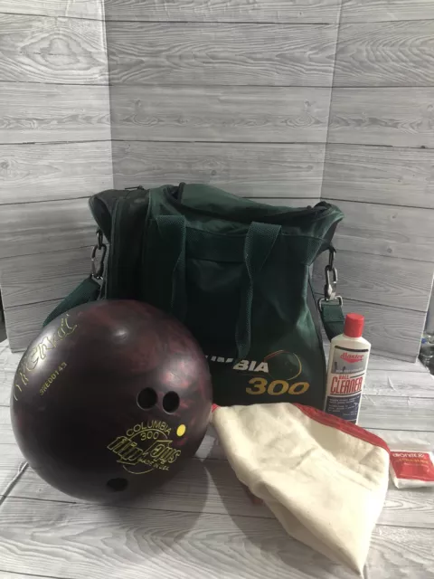 Columbia 300 Fiend 3re00143 Borsa da bowling laterale viola 10 pin lucidante