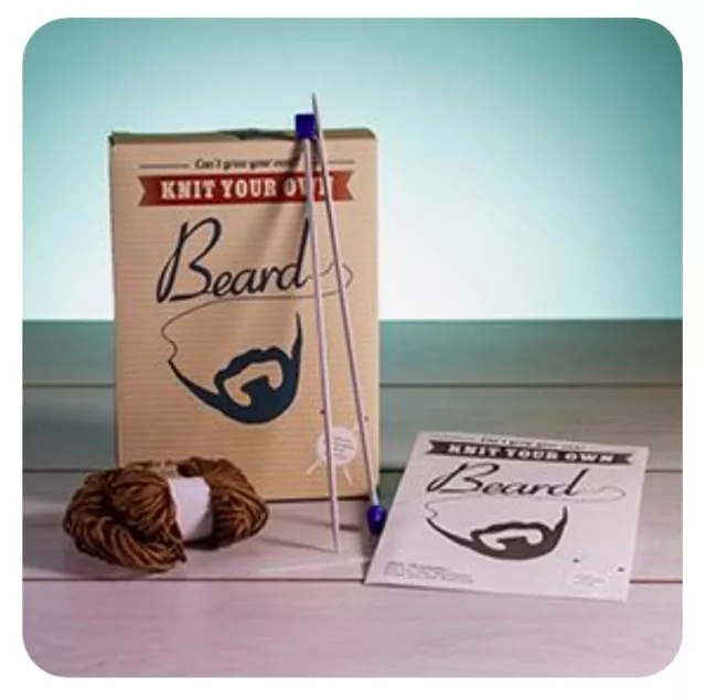 Can't Grown Your Own? Kit de punto para barba único regalo en caja nuevo por Bluw Ltd