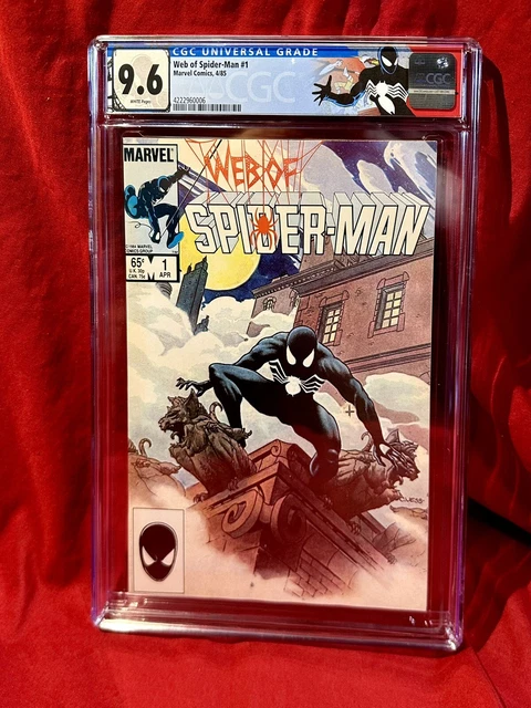 🔴 Web Of Spider-Man #1 | CGC 9.6 White Pages | Custom Label | First Appearance