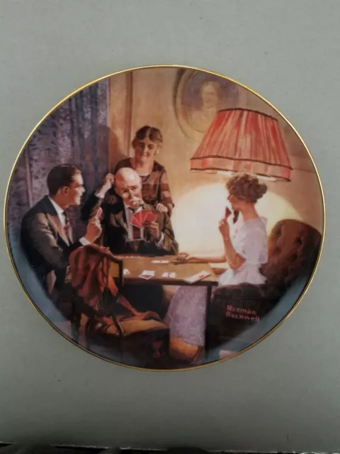 "This Is The Room That Light Made" 1st Plate Rockwell's Light Campaign-Knowles