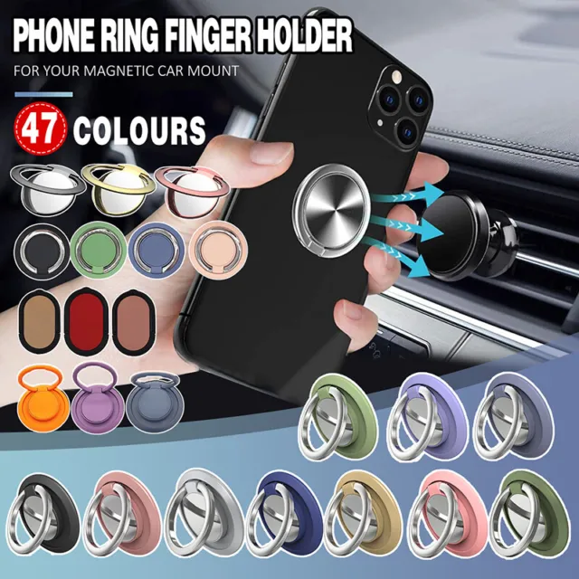 iRing Phone Ring Finger Holder Stand Car Mount Hook for iPhone iPad Mobile Grip