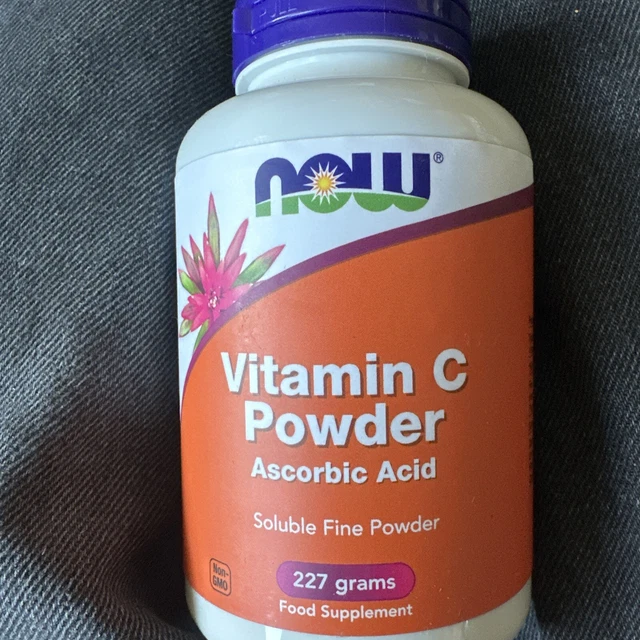 NOW FOODS VITAMIN C powder 227grams £14.24 - PicClick UK