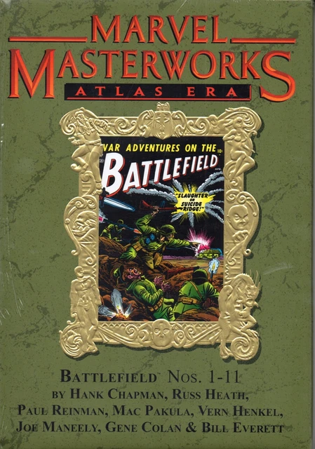 Marvel Masterworks Mmw Vol 152 Atlas Era "Battlefield Vol 01" Dm Foil Variant Hc