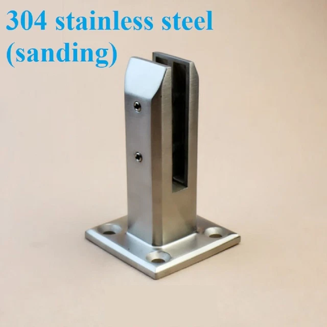 Handrails Glass Clip Balustrade Glass Pool Railing Post Sanded 95*95*160mm