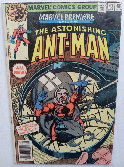 Marvel Premiere #47 The Astonishing Ant Man Bronze Age 1979 Comic Book