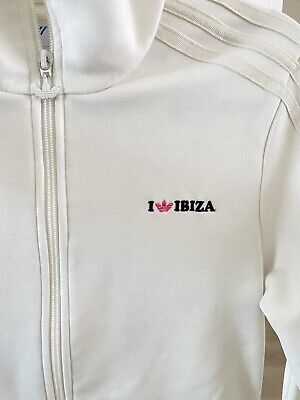 Rare Adidas I Love Ibiza Originals Jacket Track Top Tracksuit Retro Size M
