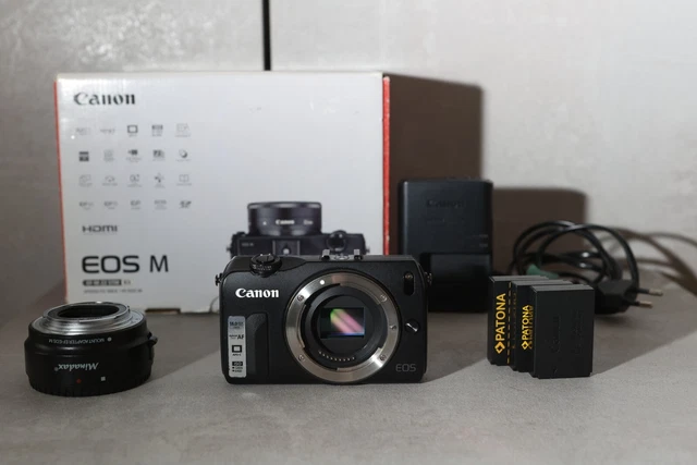 CANON EOS M + Adattatore EFM to EF