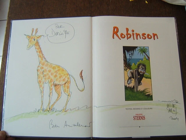 BD Pleine Lune De Chabouté, édition Originale Dédicacée Avec Ex-libris Signé, état Neuf