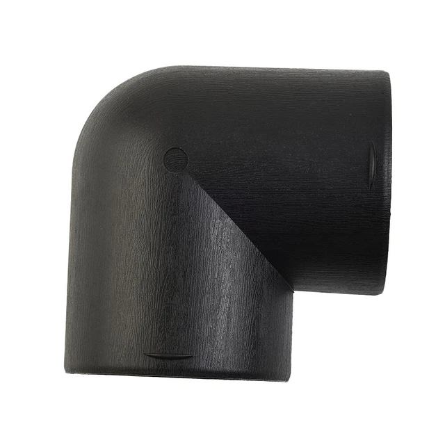 Gomito condotto aria facile da installare diametro esterno 75 mm pratico nuovissimo