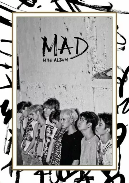 GOT7 [MAD] 4th Mini Album VERTICAL Ver CD+Foto Buch+Karte K-POP SEALED
