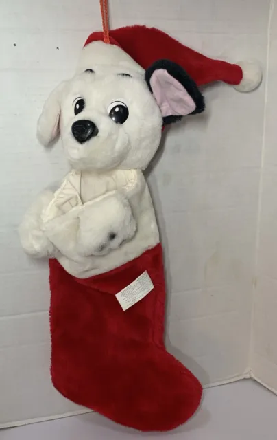 DISNEY STORE DALMATIANS 3D Christmas Plush Stocking DISNEY Dog $19.99 ...