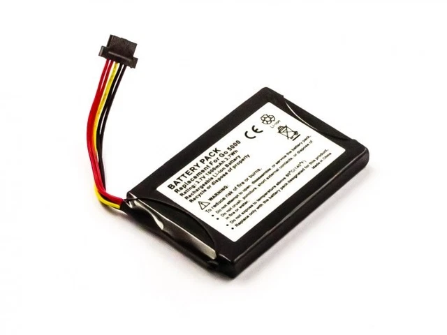 Batterie Compatible TomTom Go 5200 - 1100mAh 3.7V Li-ion Remplacement Haute Qualité Vhbw