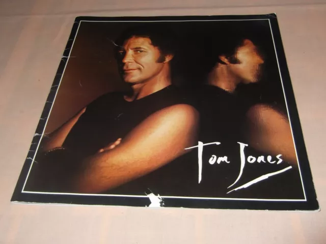 Tom Jones - 1987 Uk  Tour Programme  1987