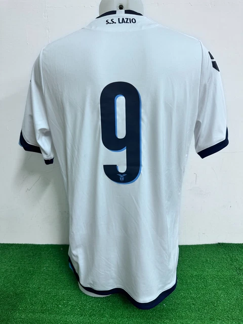 Maillot Vintage SS Lazio - Marque Macron - Pas Porté En Match - Occasion