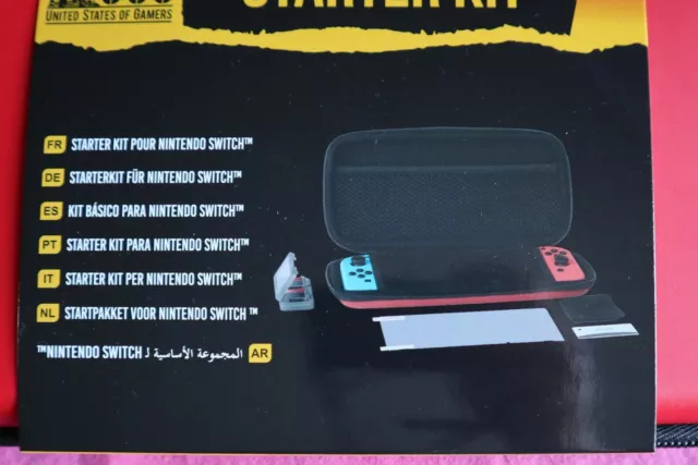 Starter Kit pour Nintendo Switch avec Sacoche de Rangement/Film d'écran 2