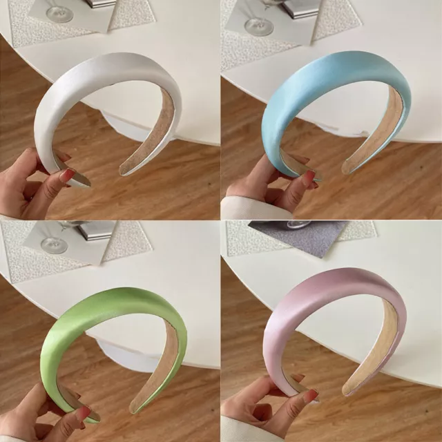 Hairband Wide Hair Hoop Accessories Headwear Adult Colors Padded Headband Fashin