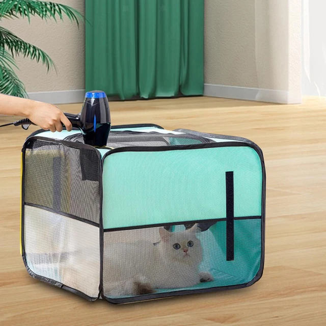 Gatti Cani Asciugatrice Gabbia Asciugacapelli per animali domestici Bagno