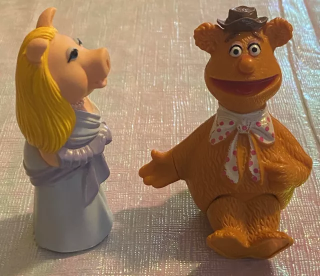 Vintage Muppet Show Player Fisher Price 1978 Jim Henson Fozzie Bear Miss Piggy 3
