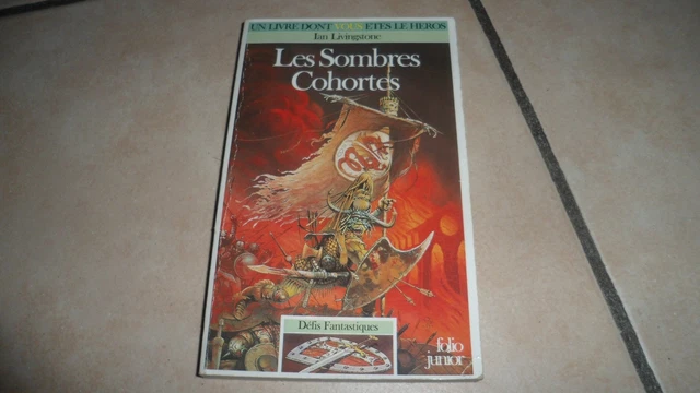 LES SOMBRES COHORTES - LDVELH - Livingstone - Défis fantastiques 35 - BE