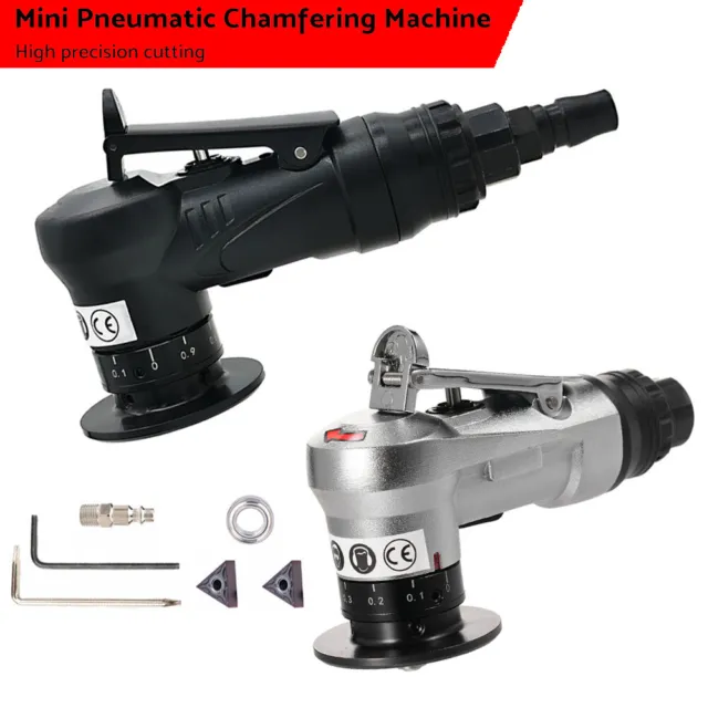 Pneumatic Chamfering Beveling Machine Portable Metal Burr Trimming Mini Air Tool