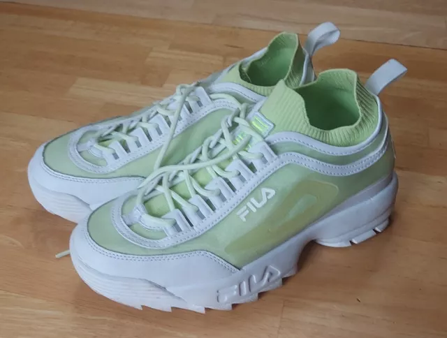 NEW 2020 WOMEN Fila Disruptor 2 Limited Edition Red Pink Blue