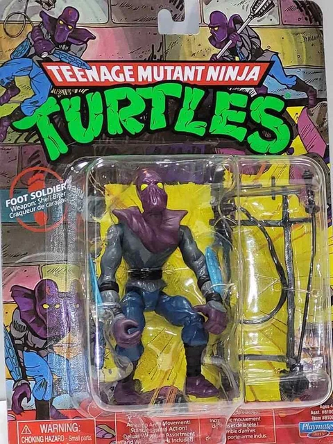 FOOT SOLDIER 2023 Teenage Mutant Ninja Turtles Classic Retro 4" Figure Playmate