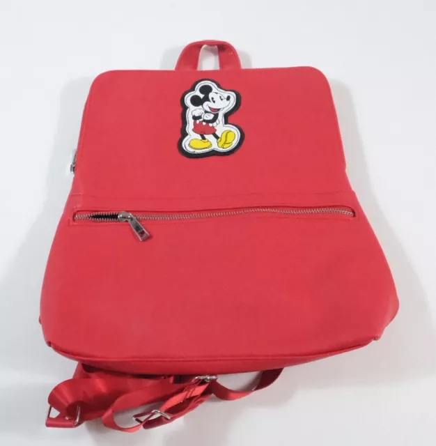 DISNEY STORE MICKEY Mouse Red Fashion Backpack Purse Tote Brand New ...