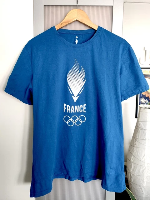 T-shirt Officiel Volontaire des Jeux de Paris 2024 - Taille M - JO - JP