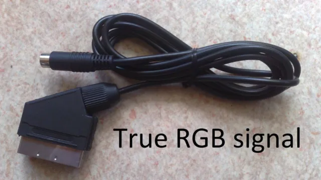 NEW RGB AV cable for Sega Mega Drive II (Genesis 2) - Megadrive 2 MD video SCART