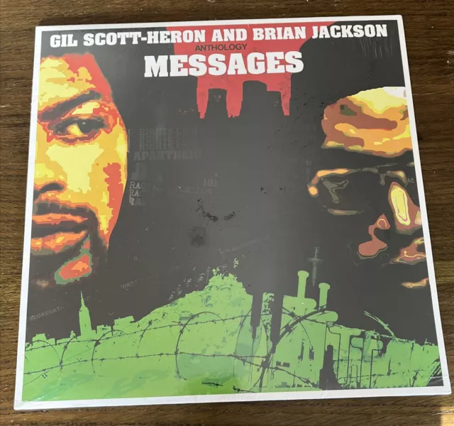 Anthology (Messages) Gil Scott-Heron & Brian Jackson 2007 Vinyl LP NEW & SEALED