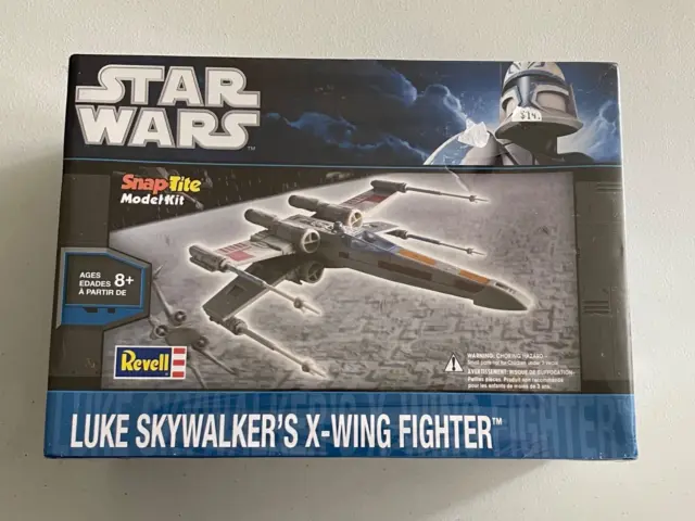 Star Wars Luke Skywalker X-Wing Fighter Revell Snap Tite Model Kit 85-1856 2010