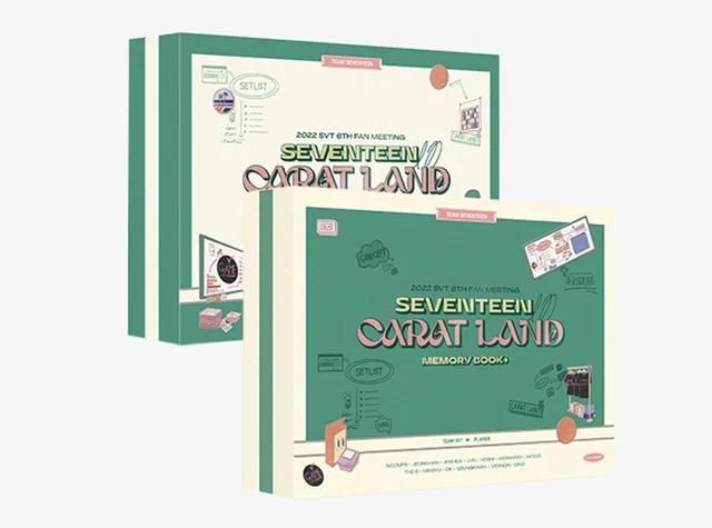 SEVENTEEN IN CARAT Land 2021 Memory Book DVD Edition 180pg