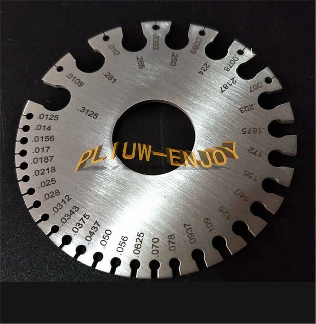 AMERICAN STANDARD WIRE gauge AWG Ga General Tool BSWG 036 16.11