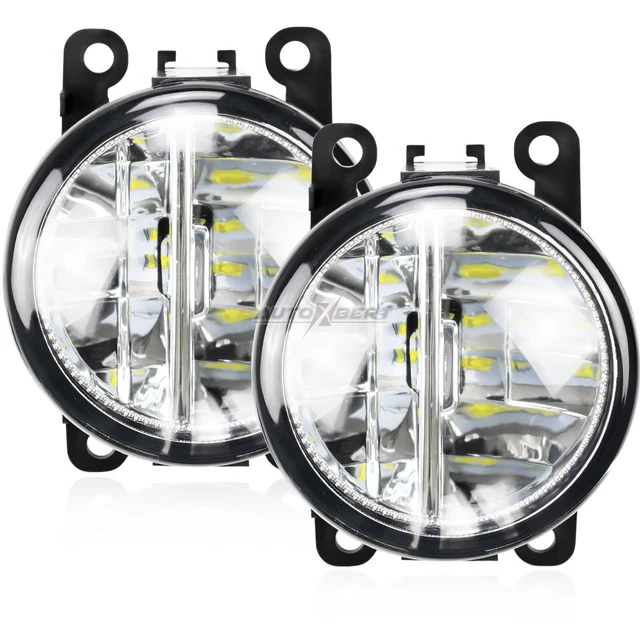 2 x White Front Bumper Fog Light For Suzuki Ignis Baleno Jimny Swift Lamp Vitara
