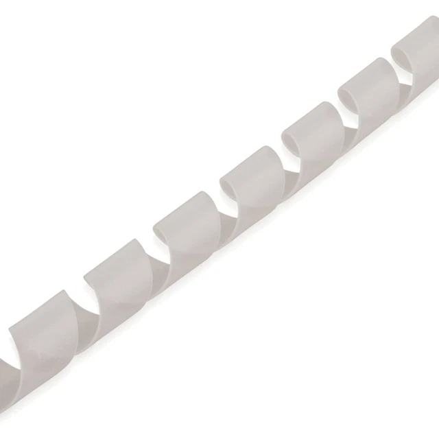 Dream Audio Kabelspirale: Flexibler Kabelschlauch 22mm Mit Einfädeltool, 1.5m In Silber (Kabelschlauch Design, Flexibler Kabelkanal, Kabelführung Flexibel - Foto 9