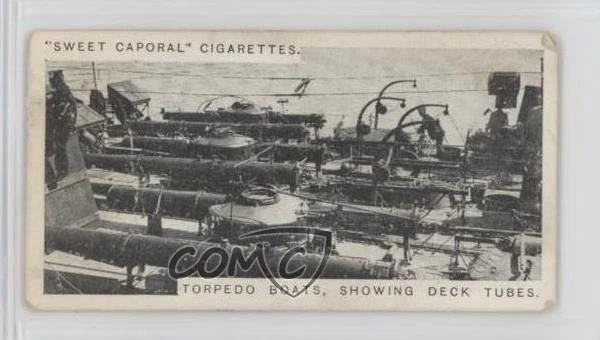 1915 ITC Cigarettes Modern War Weapons Tobacco C62 Sweet Caporal Back #24 1o3