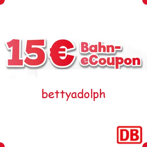 SOFORT 24/7 Instant Shipping 2 x 15€ DB Deutsche Bahn Gutschein eCoupon Rabatt