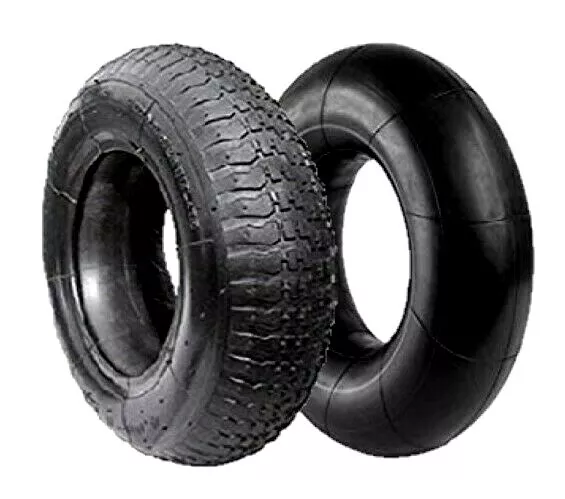 4.80 - 8 Tyre And Inner Tube, Wheelbarrow Fits 16" Wheel / Wheels