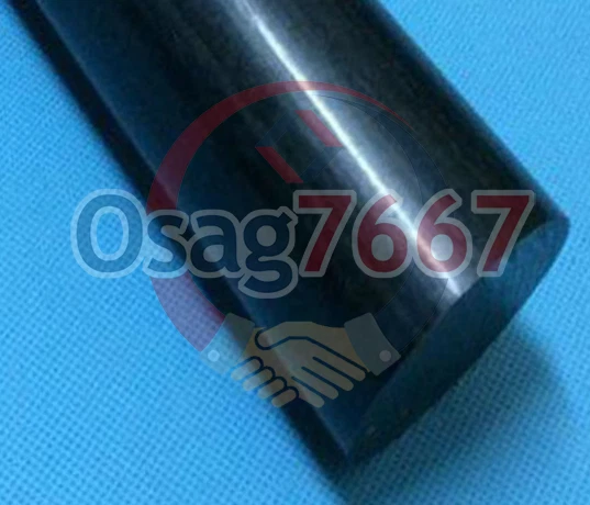 ONE Nylon Polyamide PA Plastic Round Rod Stick Black 20mm x 250mm
