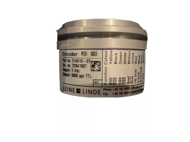 Leine Linde encodeur RSI 503 514510-07 5V 5000 ppr TTL encoder 3