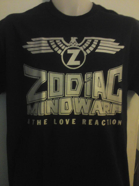 Zodiac Mindwarp & the LoveReaction Tシャツ Vtg 1987 Zodiac Mindwarp T-Shirt Black M 80s Hard Roc… - Gem