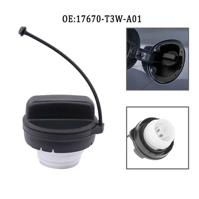 Car GAS Filler Cap Fuel Filler Cap Parts Black For 17670-T3W-A01 For Honda Civic