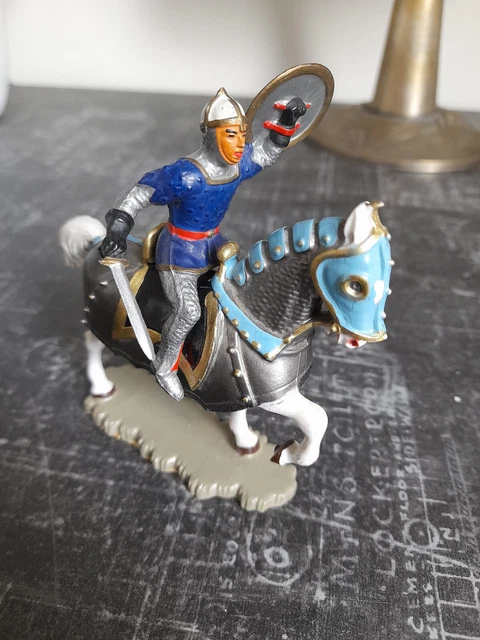 Figurine Cavalier Du Moyen Âge Atlas Starlux N°5 - Neuve - Collection Jouets Vintage
