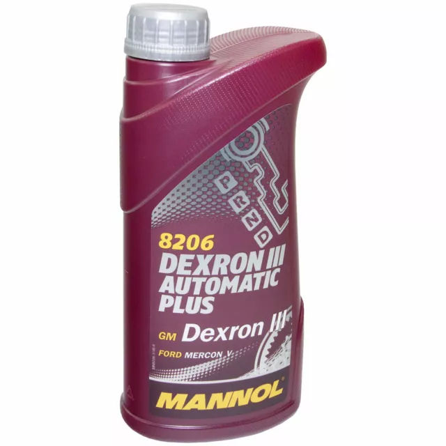 MANNOL Getriebeöl Getriebe Öl Dexron III Automatik Plus Ford MB 1 Liter