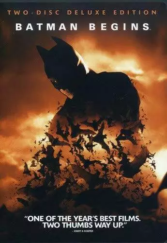 Batman Begins (Two-Disc Deluxe Edition) - DVD - VERY GOOD