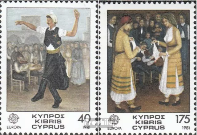 Cyprus 547-548 (complete issue) unmounted mint / never hinged 1981 Europe